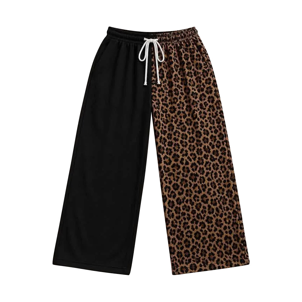 preorder P1268 Black Leopard Adult Women Pants