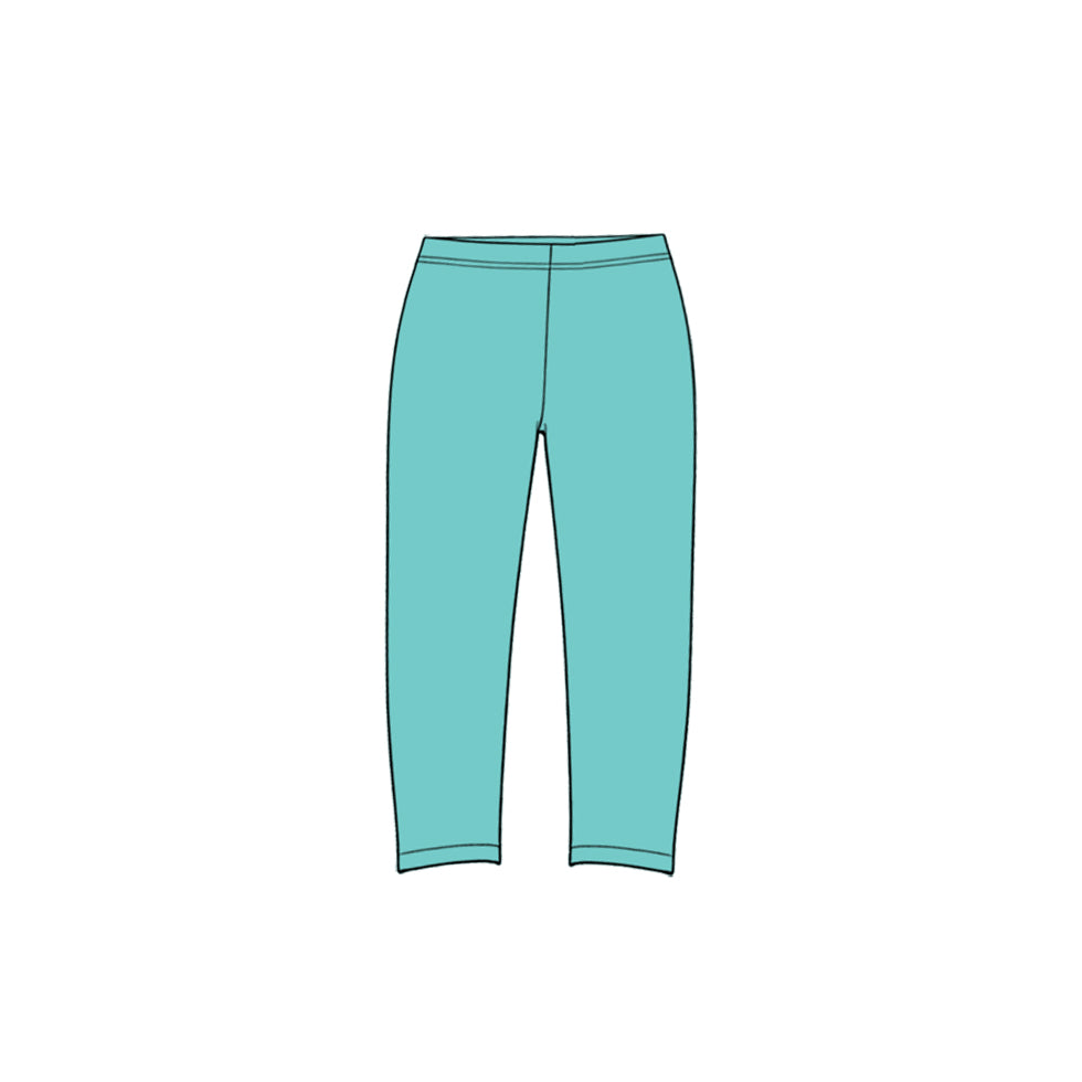 preorder P1275 Yoga Blue Girls Pants