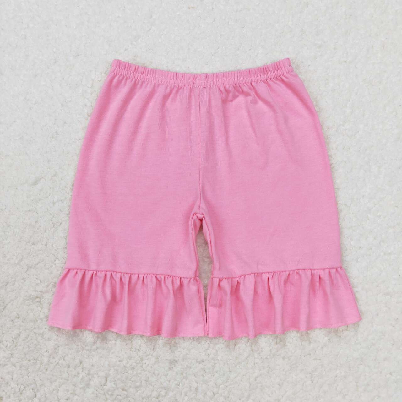 SS0356 pink cotton shorts girls shorts