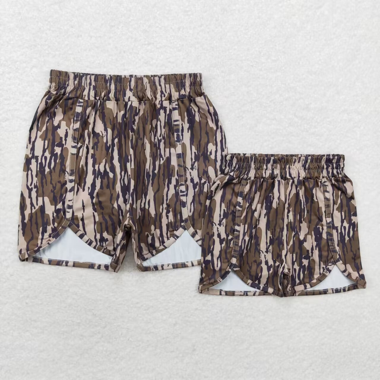 SS0362 camo adult shorts