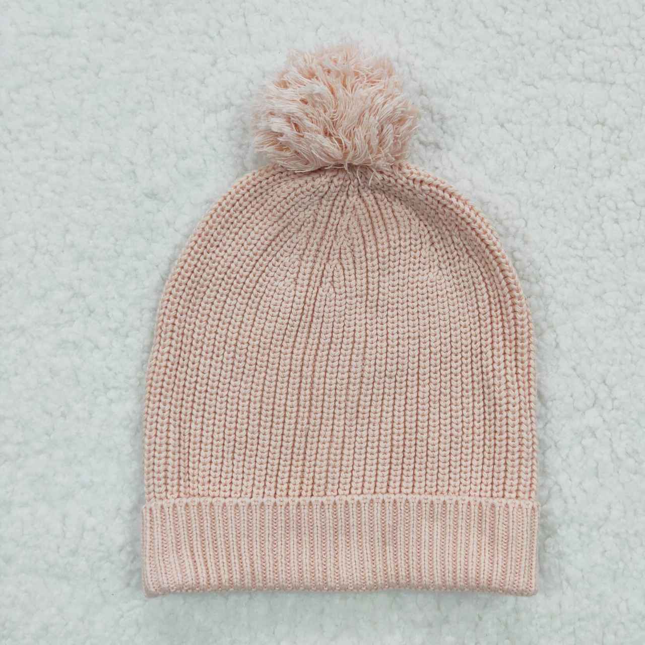 Knitter bobble hat