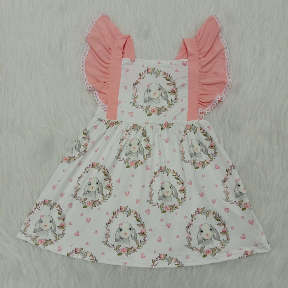 A5-2 New Arrival Rabbits Easter Dress