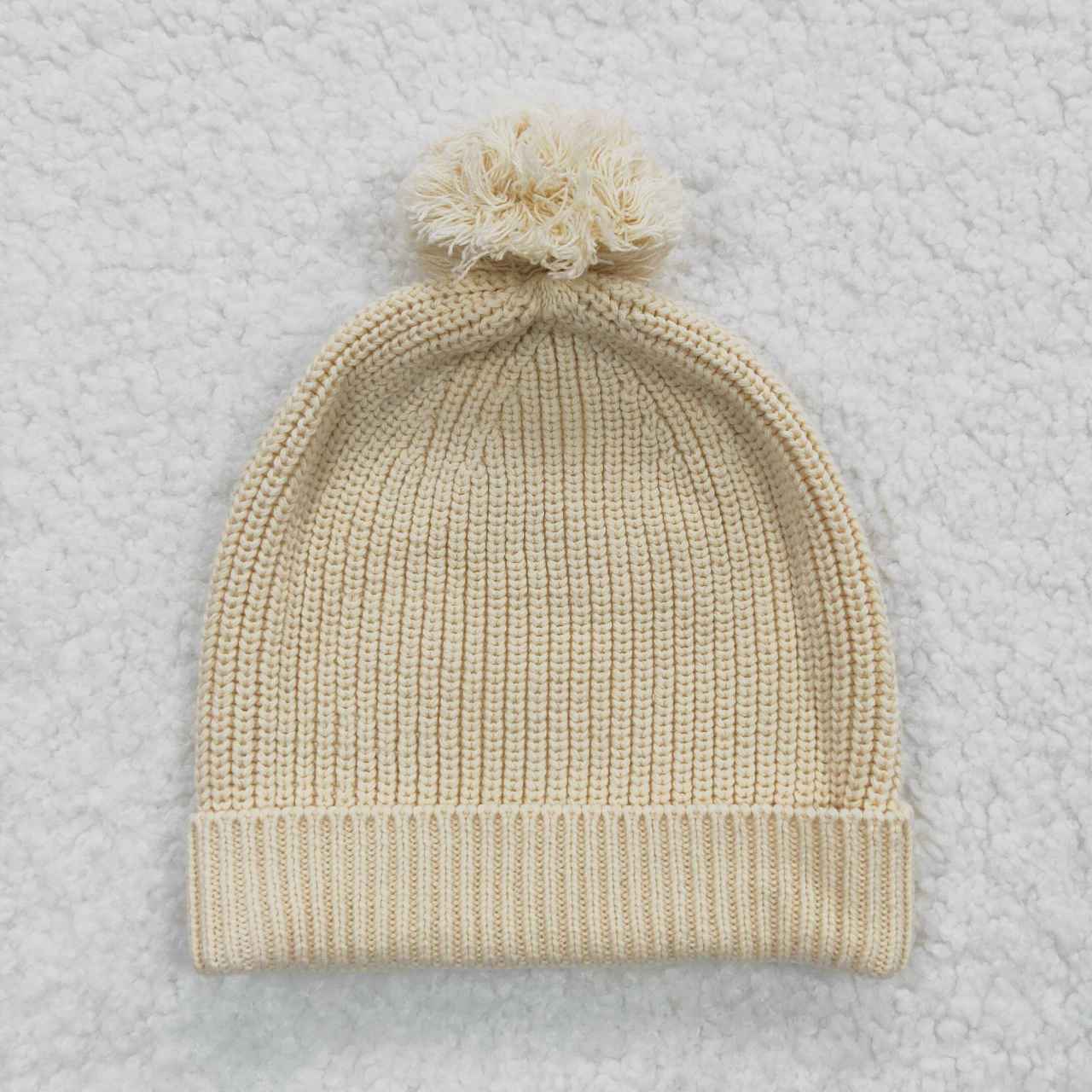 Knitter bobble hat