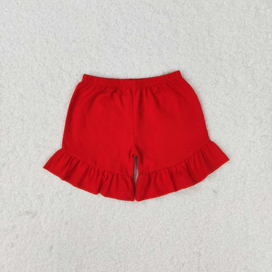 SS0269 red boys shorts