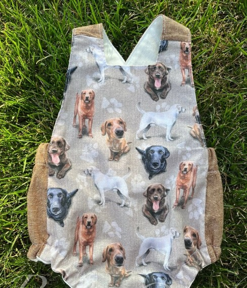 preorder SR0806 Pet Dog Rabbit Sleeveless Girls Romper