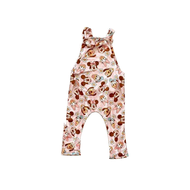 preorder SR1439 cartoon M flowers pink girls romper