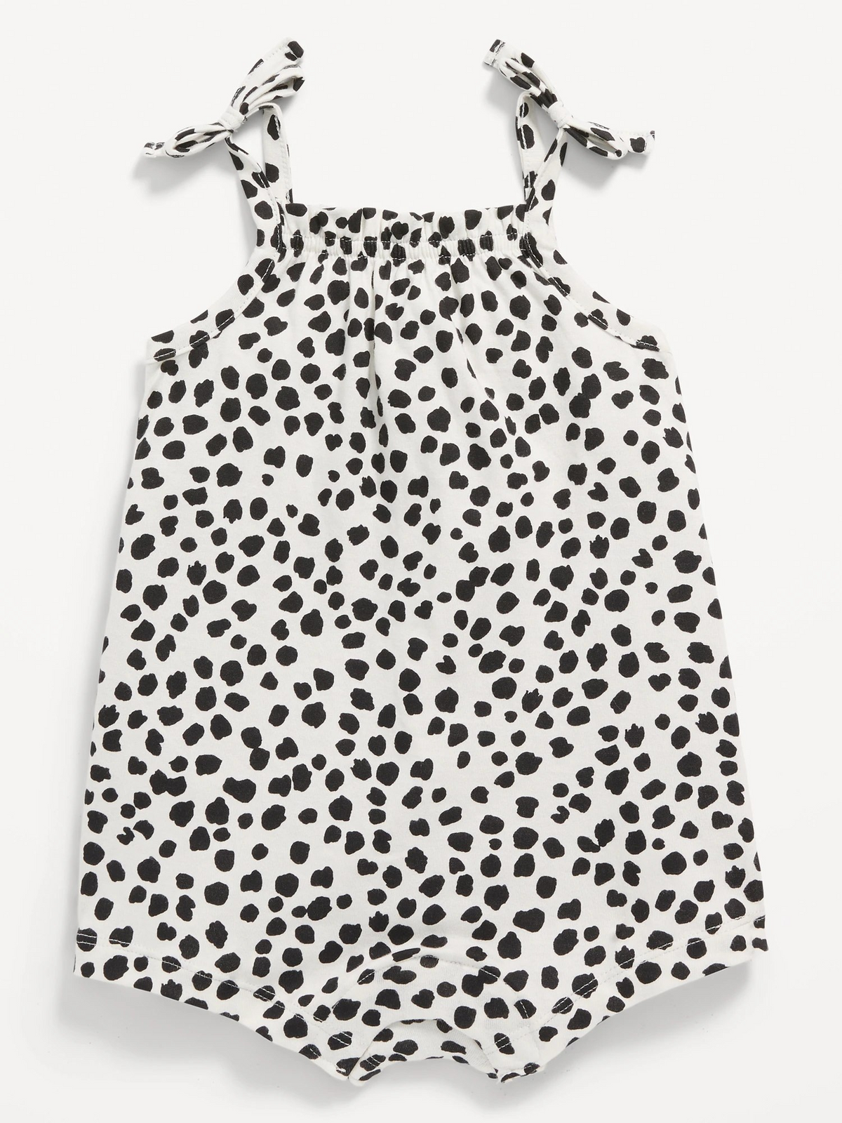 preorder SR1541 black leopard camisole girls romper
