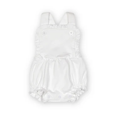 preorder SR1778 cute white sleeveless girls romper
