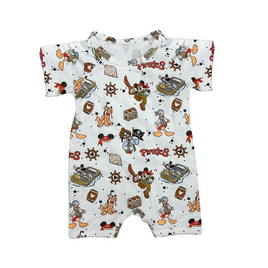 preorder SR1801 cartoon Mouse duck short sleeve boys romper