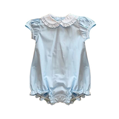 preorder SR3323 light blue short sleeve girls romper