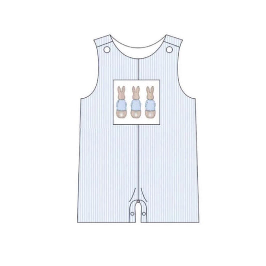 preorder SR3381 Easter bunny rabbit sleeveless boys romper