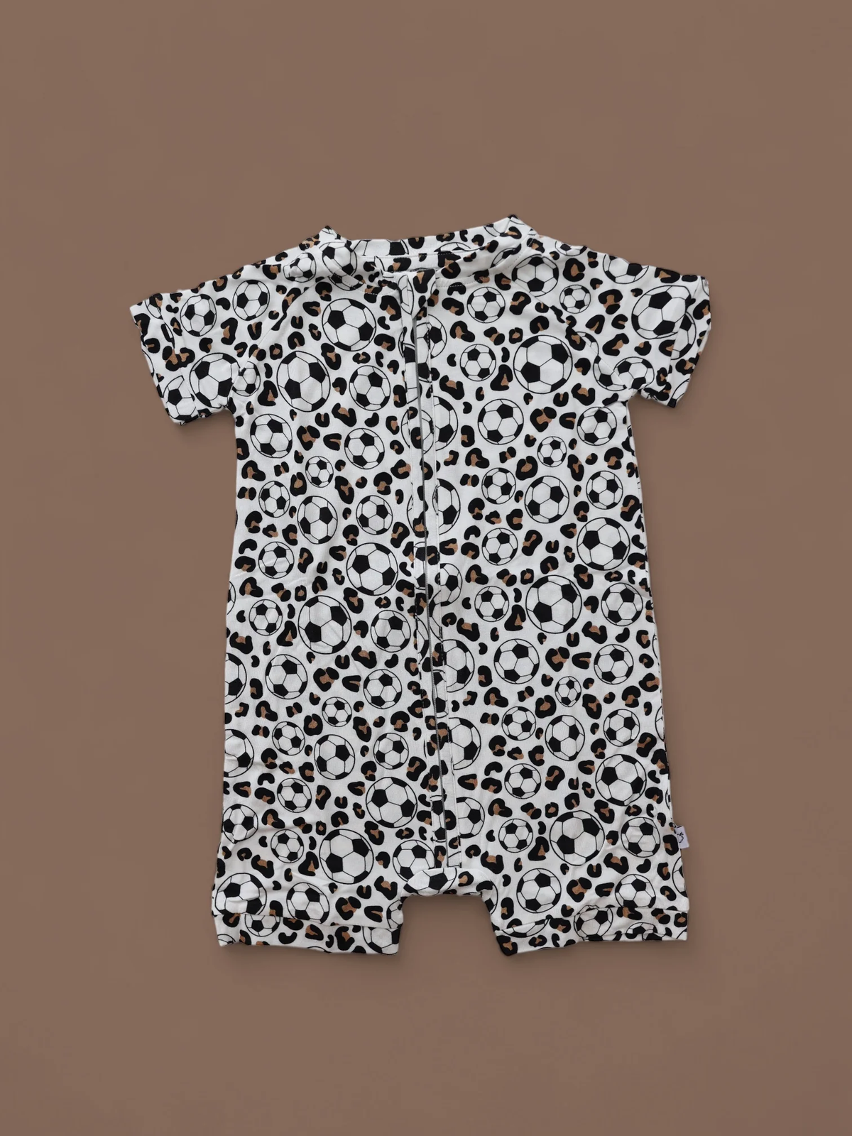 preorder SR3501 Soccer Short Sleeve Boys Romper