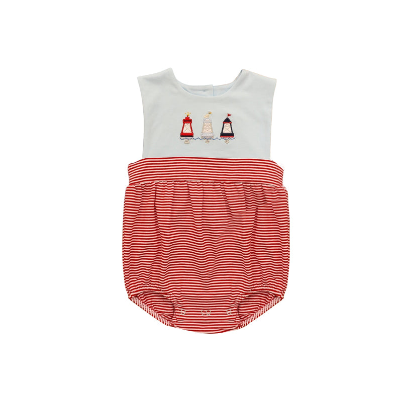 preorder SR3951 Lighthouse Sleeveless Boys Romper