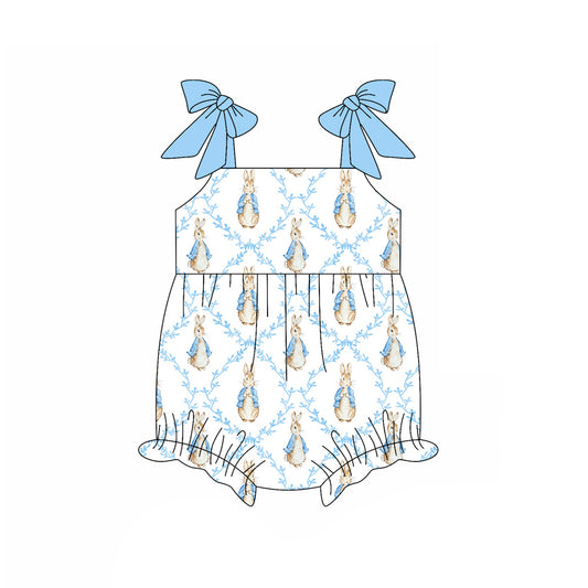 preorder SR3955 Easter Rabbit Girls Romper