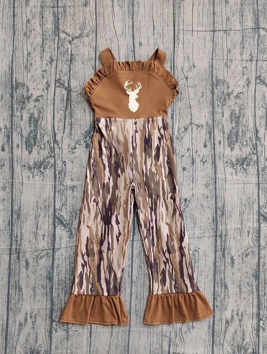 preorder Samples SR4047 Hunting Deer Camo Girls jumpsuits
