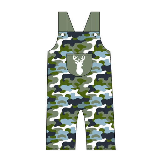 preorder SR4224 Hunting Camo Deer Boys Romper