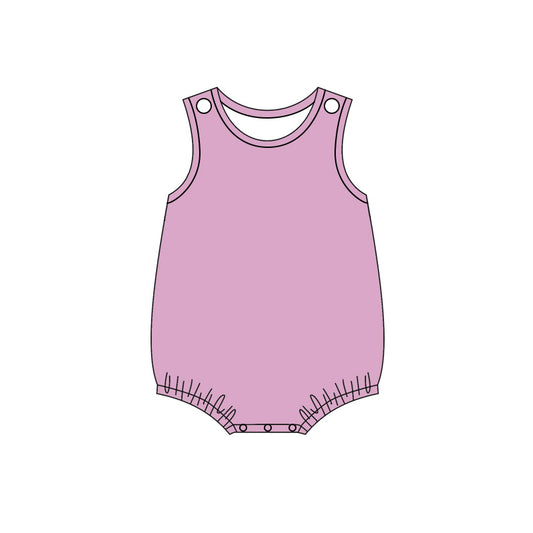 preorder SR4263 Purple Sleeveless Girls Romper