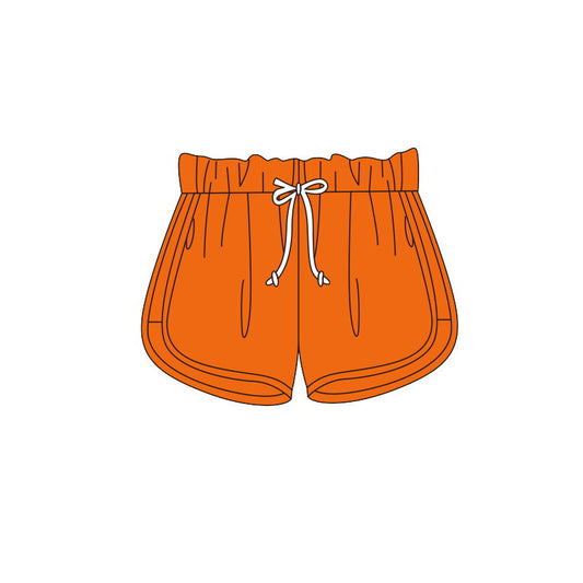 preorder SS0160 Orange Summer Kids Summer Shorts