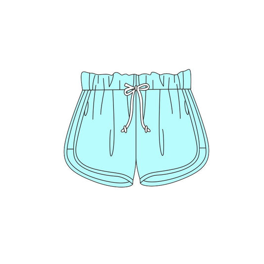 preorder SS0163 Cyan Summer Kids Summer Shorts