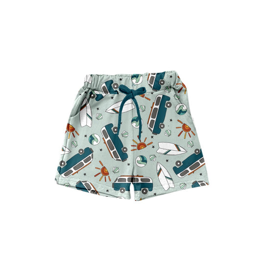 preorder SS0195 Bus surfing shell boys shorts