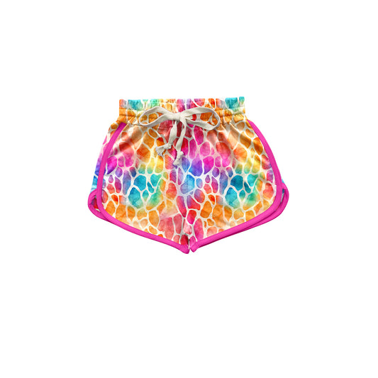 preorder SS0228 colorful leopard adult shorts