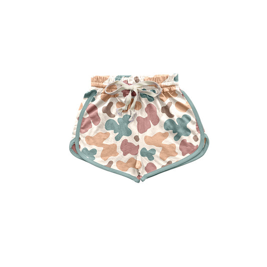 preorder SS0398 cute camo pink girls shorts