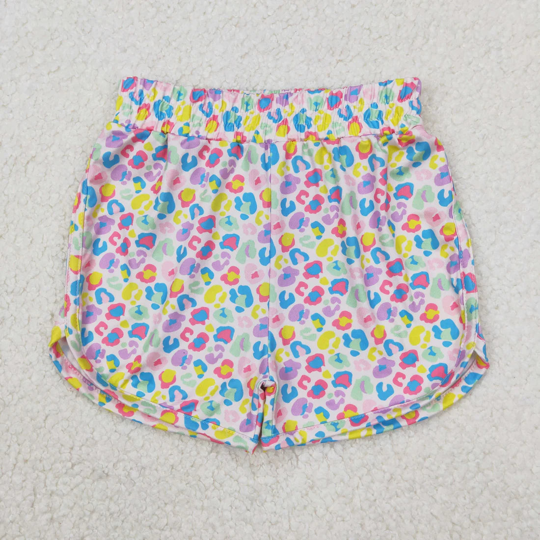floral flowers/plaid girls Summer shorts RTS sibling clothes