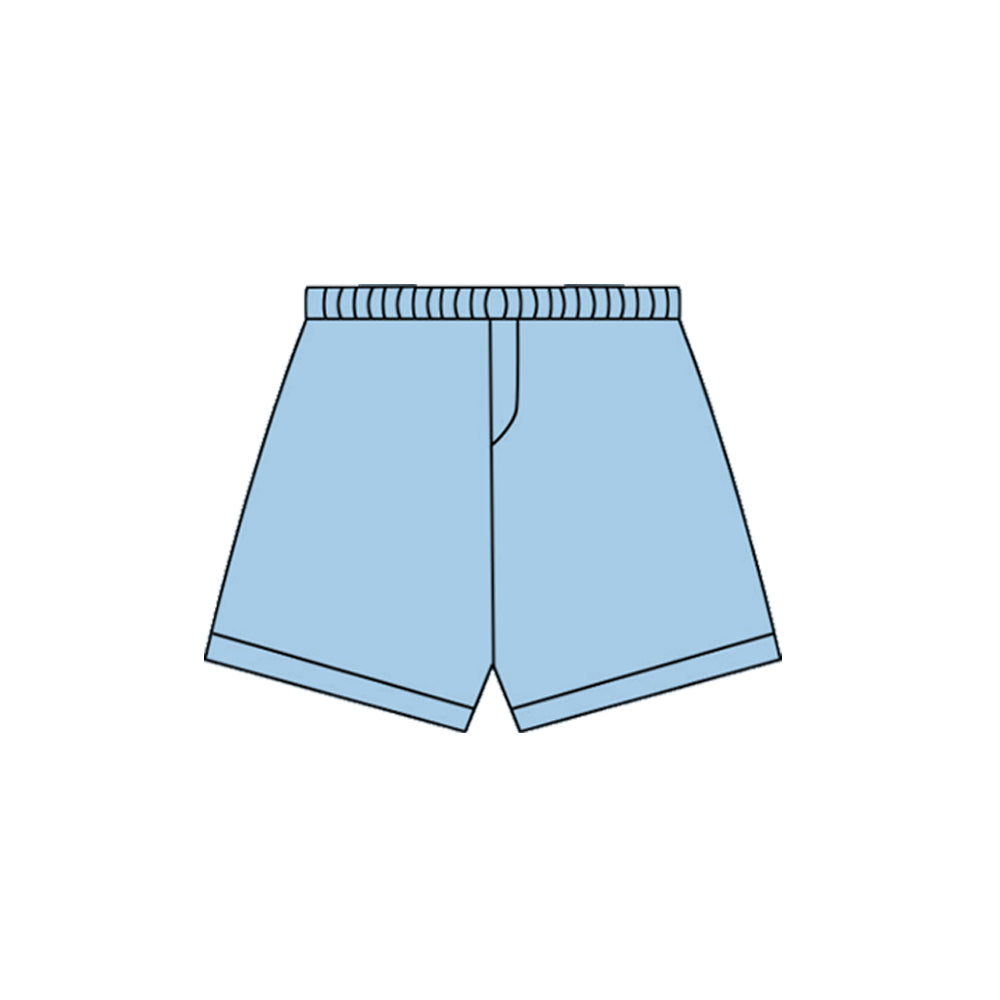 preorder SS0668 yoga blue girls shorts