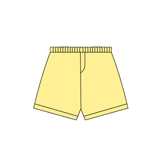 preorder SS0671 yoga yellow girls shorts