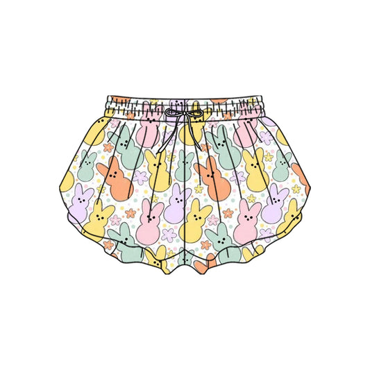 preorder SS0712 yoga Easter bunny rabbit peep girls shorts