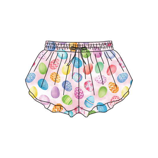 preorder SS0713 yoga Easter bunny rabbit peep girls shorts