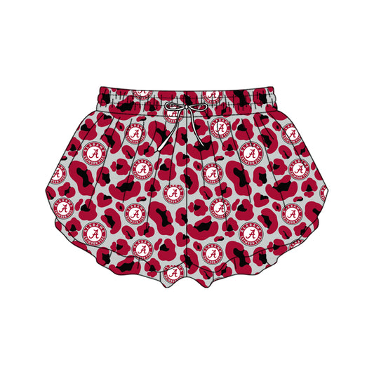preorder SS0807 Yoga Football Item Camo Adult Women Shorts