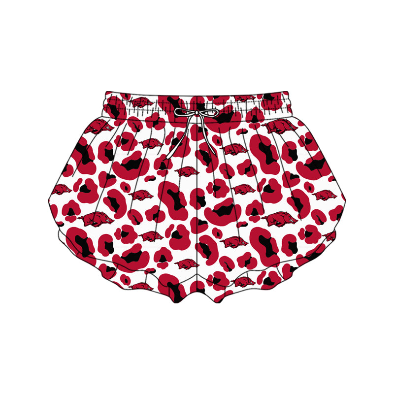 preorder SS0808 Yoga Football Item Camo Adult Women Shorts