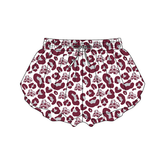 preorder SS0810 Yoga Football Item Camo Adult Women Shorts