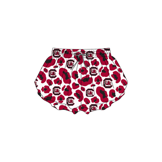 preorder SS0815 Yoga Football Item Camo Girls Shorts