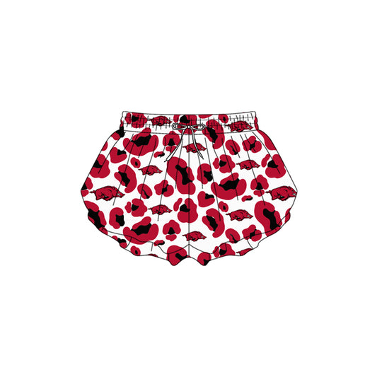 preorder SS0818 Yoga Football Item Camo Girls Shorts