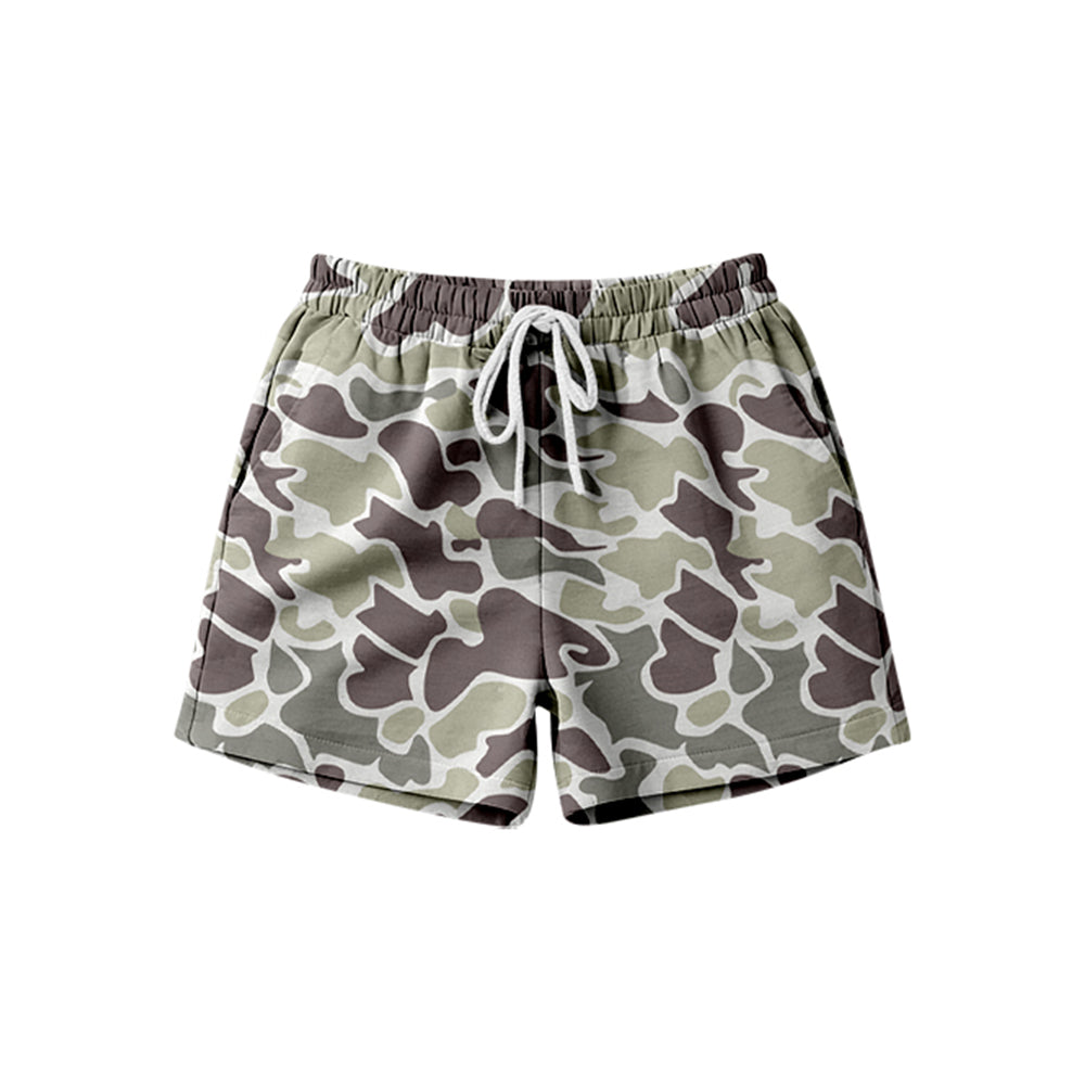 preorder SS0842 Hunting Camo Adult Women Shorts