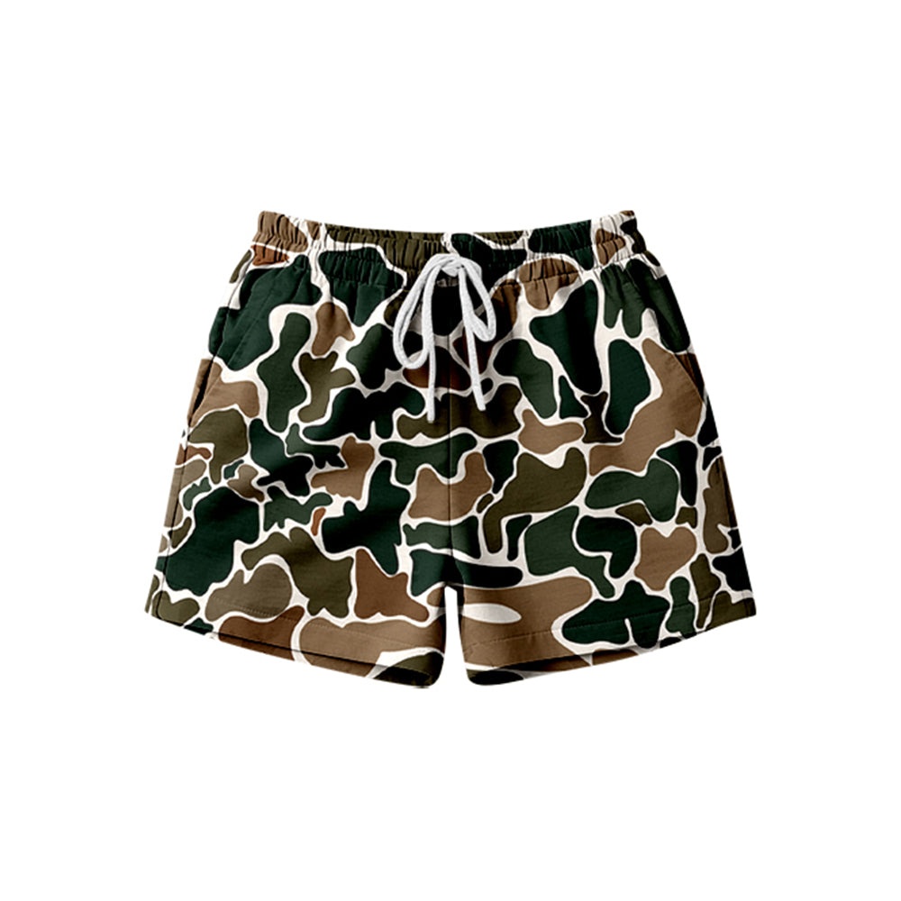 preorder SS0844 Hunting Camo Adult Women Shorts