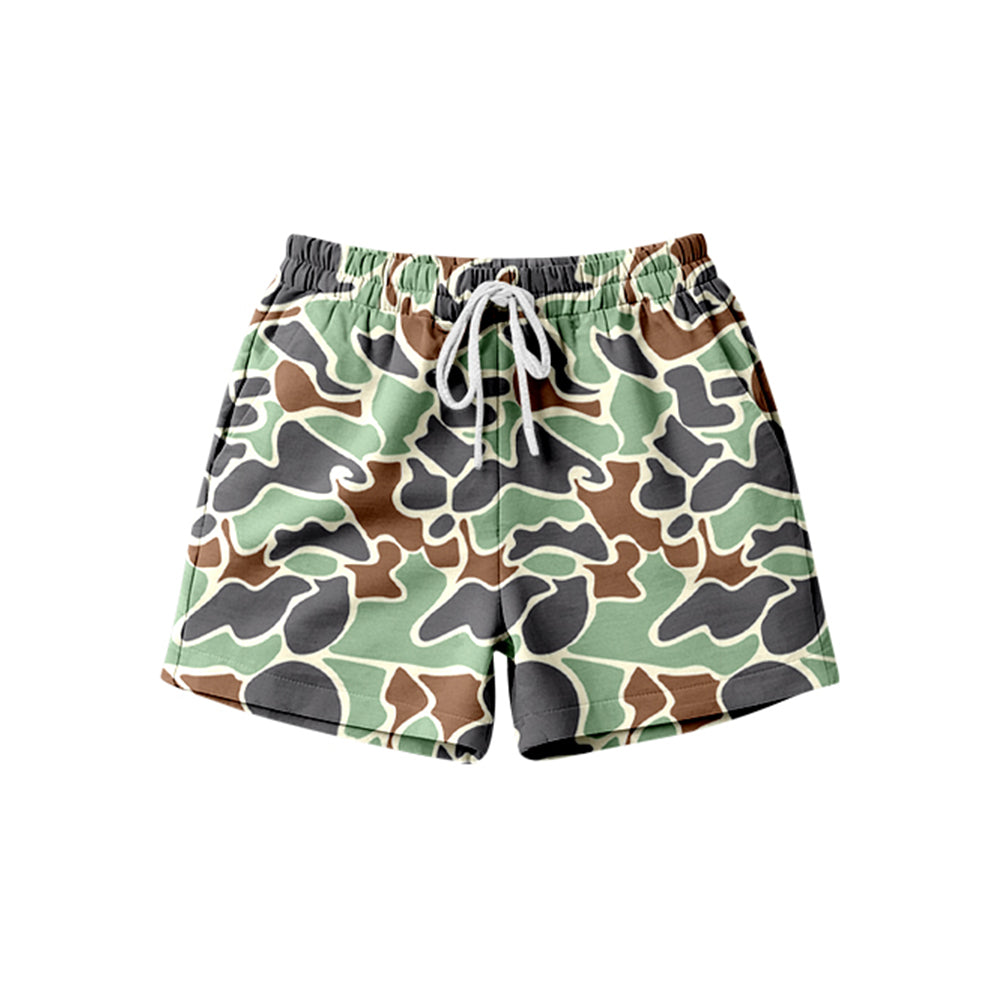 preorder SS0848 Hunting Camo Adult Women Shorts