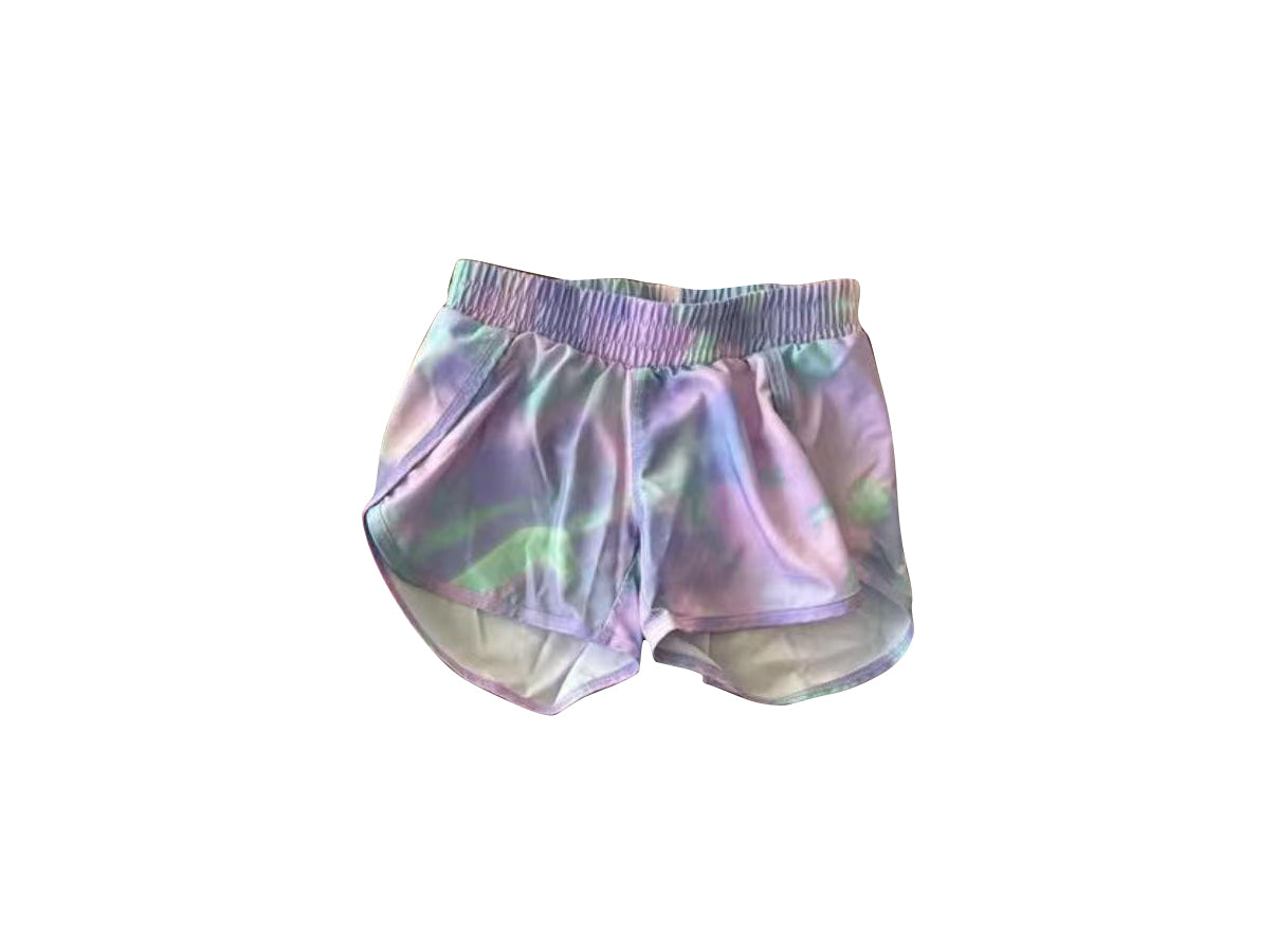 preorder SS0850 Colorful Ink Patter Girls Shorts