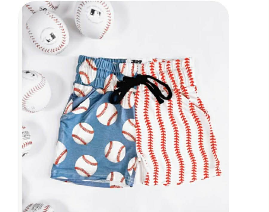 preorder SS0866 Baseball Boys Shorts