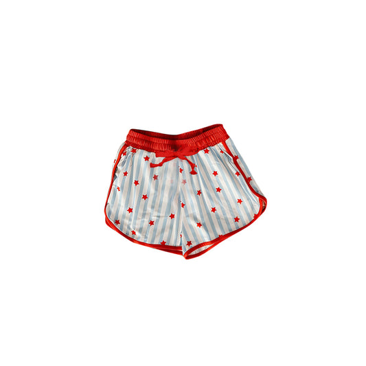 preorder SS0867 July 4th Flowers Girls Shorts