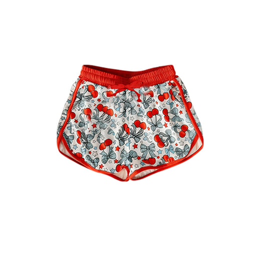 preorder SS0872 Cherry Bows Adult Women Shorts