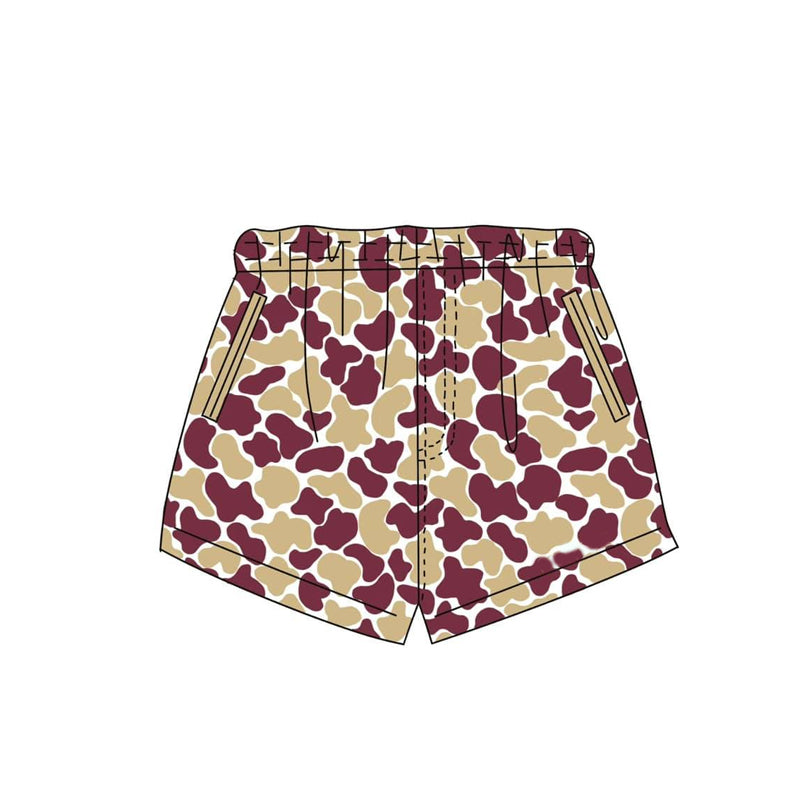 preorder SS0875 Camo Boys Shorts