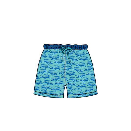 preorder SS0887 Crocodile Blue Boys Shorts