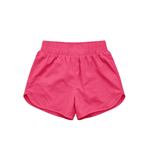 preorder Yoga SS0900 Solid Color Hot Pink Girls Shorts