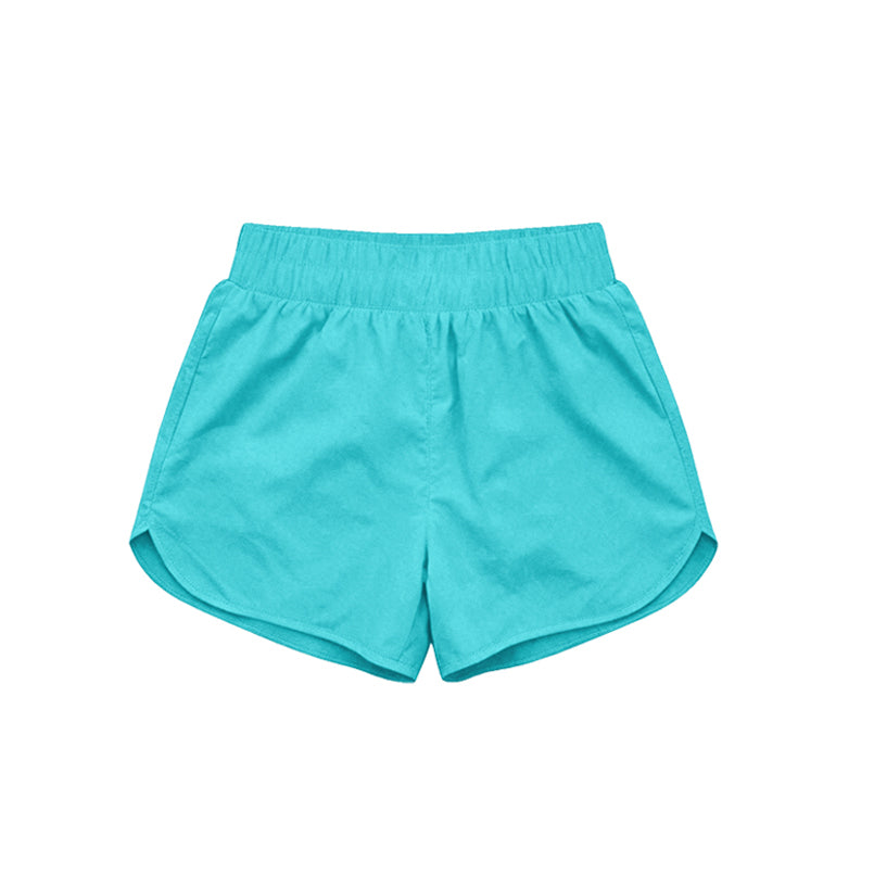 preorder Yoga SS0904 Solid Color Blue Girls Shorts