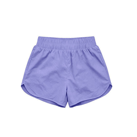 preorder Yoga SS0905 Solid Color Purple Girls Shorts