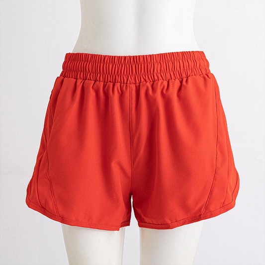 preorder SS0916 Yoga Solid Color Girls Shorts