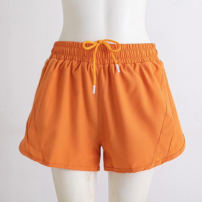 preorder SS0918 Yoga Solid Color Girls Shorts
